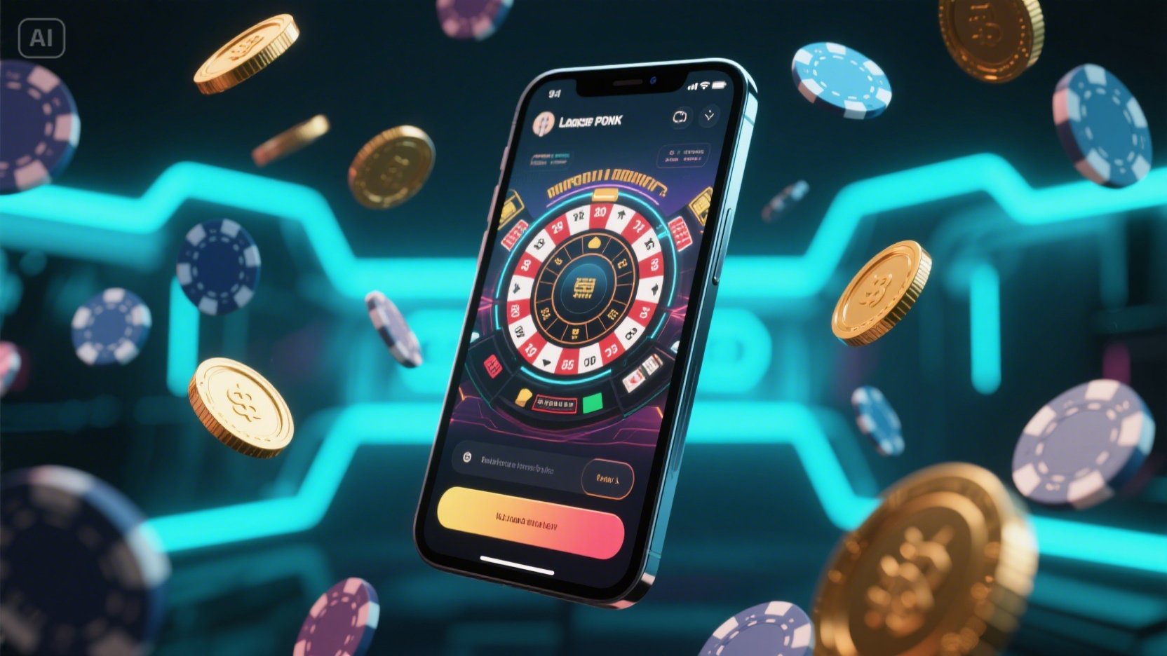 Casino rapid casino game desktop and mobile interfaces
